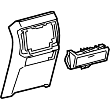 Lexus 58903-60720-E0 Panel Sub-Assembly, Cons