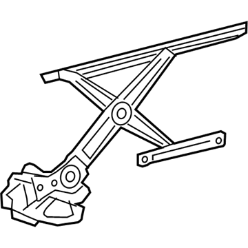 Lexus 69802-06190 Regulator Sub-Assembly