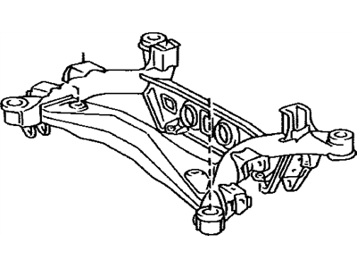 Lexus 51206-53020 Member Sub-Assy, Rear Suspension