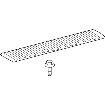 Lexus 58574-60110-B0 Plate, Rear Floor Mat Support, Rear