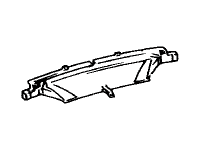 Lexus 55950-30140 Nozzle Assy, Defroster