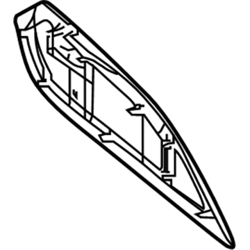 Lexus 58833-50030-E1 GARNISH, Console Upper