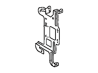 Lexus 86211-24040 Bracket, Radio, NO.1