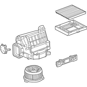 Lexus 87130-53040 Blower Assembly