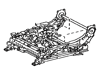 Lexus 72010-50101 Adjuster Assy, Front Seat, RH