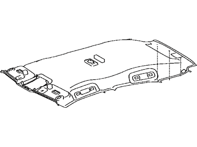 Lexus 63310-76060-A0 Headlining Assy, Roof