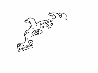 Lexus 83247-5A431 Plate, Meter Circuit