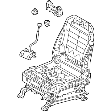 Lexus 71120-60701 Frame Assembly, Front Seat