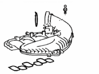 Lexus 17190-31300 Tank Assy, Intake Air Surge