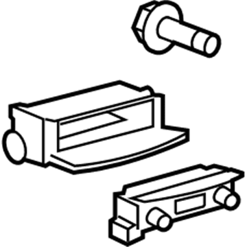 Lexus 86190-60020-C0 Adapter Assembly, Remote