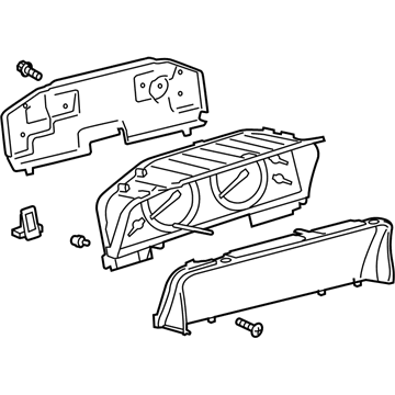 Lexus 83800-6D663 Meter Assy, Combination