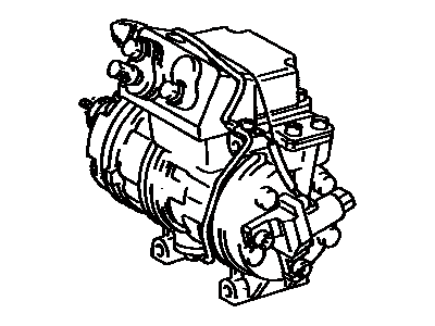 Lexus 88320-32090-84 Reman A/C Compressor