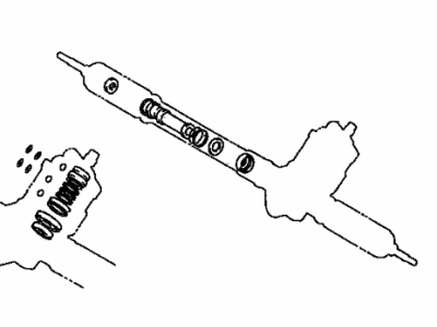 Lexus 04455-24051 Gasket Kit, Power Steering Control Valve Overhole