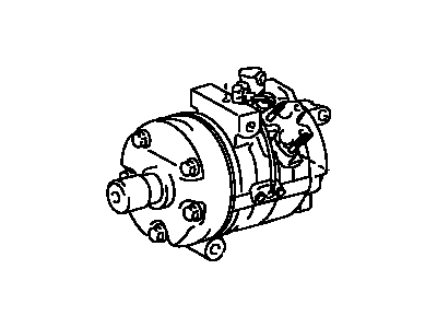 Lexus 88320-6A111-84 Compressor, RMFG