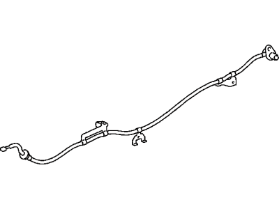 Lexus 89546-48030 Sensor, Speed, Rear LH