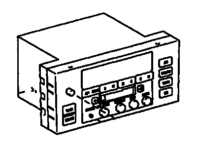 Lexus 86120-50372 Receiver Assy, Radio