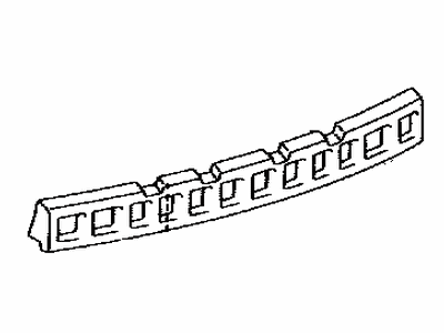 Lexus 52616-33010 Absorber, Front Bumper Energy, NO.2