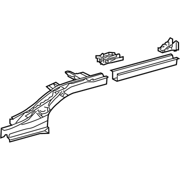 Lexus 57601-33220 Member Sub-Assembly, Rear