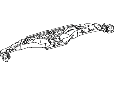 Lexus 55870-60040 Duct Assy, Heater To Register