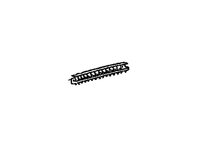 Lexus 66414-48010 Spacer, Side Rail, Rear RH