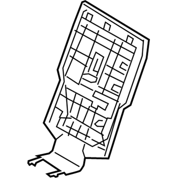 Lexus 71890-48290-C0 Carpet Assembly, RR Seat