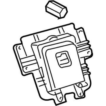 Lexus 88520-50080-C0 Box Assy, Cooling