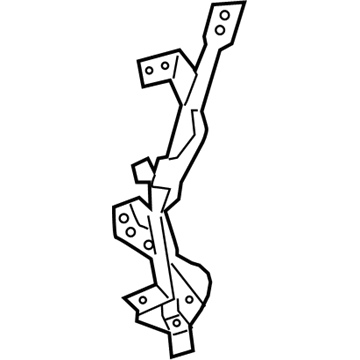 Lexus 55307-11030 Brace Sub-Assembly, Instrument