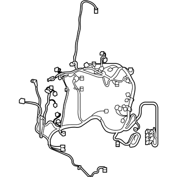 Lexus 82121-53192 Wire, Engine