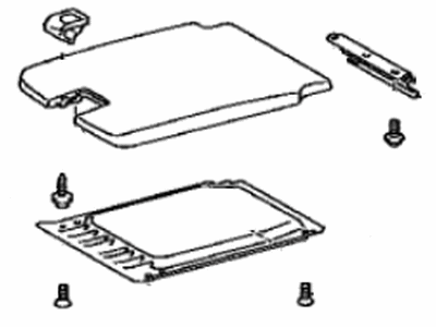 Lexus 72805-33100-A0 Door Sub-Assembly, Rear Seat