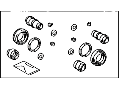 Lexus 04479-61040 Cylinder Kit, Disc Brake, Rear