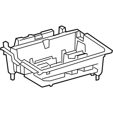 Lexus 64991-48080 Box, Deck Floor, Front