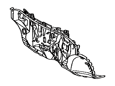 Lexus 55101-0E021 Panel Sub-Assy, Dash