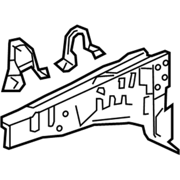 Lexus 53705-78020 Member Sub-Assembly, Front