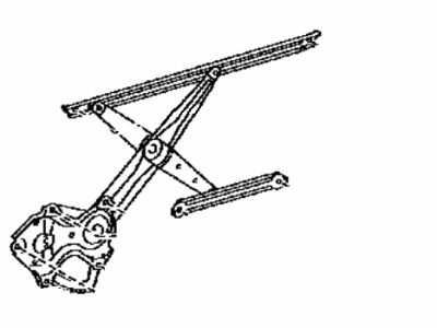 Lexus 69801-33110 Regulator Sub-Assembly