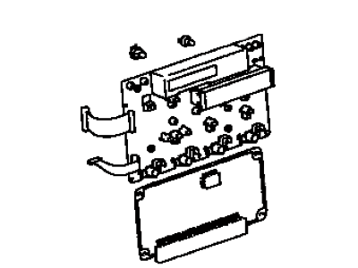 Lexus 84014-60080 Board Sub-Assy, Printed Wire Integration