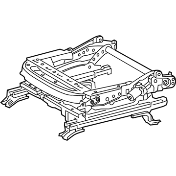 Lexus 72010-78081 ADJUSTER Assembly, Front Seat