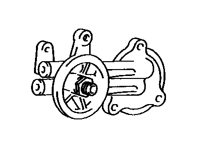 Lexus 15609-37060 Bracket Sub-Assy, Oil Filter