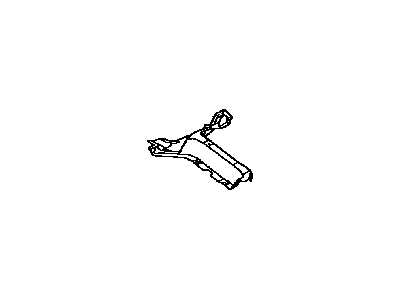 Lexus 55715-53040 Brace, Cowl Top To Apron, RH