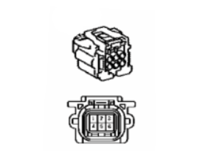 Lexus 82824-78020 Connector, Wiring Ha