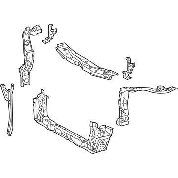 Lexus 53210-06190 Support Assembly, RADIAT