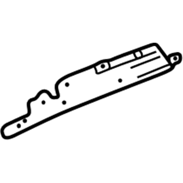 Lexus 66423-53020 Spacer, Side Rail, Front LH