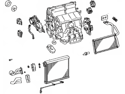 Lexus 87050-53072 Radiator Assembly, Air C