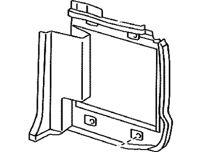 Lexus 17932-45010 SHROUD, Hot Air, NO.