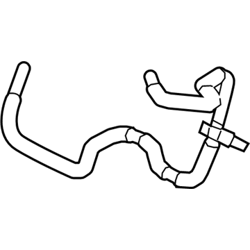 Lexus G1271-0E020 Hose, Motor Cooling