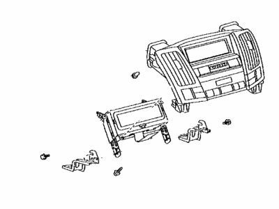 Lexus 84010-0E020 Switch Assy, Center Cluster Integration