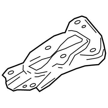 Lexus 48717-10010 Bracket, Rear Suspension