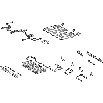 Lexus G9510-48011 Hv Supply Battery Assembly