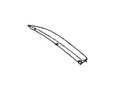 Lexus 76087-77020-B1 Spoiler Sub-Assy, Rear