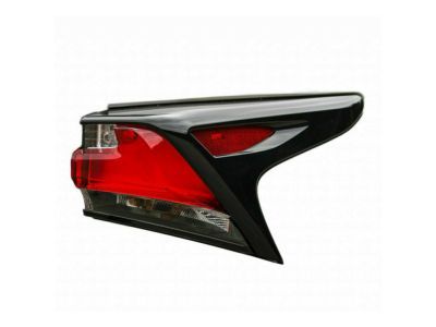 Lexus 81551-78010 Lens & Body, Rear Combination Lamp