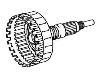 Lexus 35770-11010 Shaft Assembly, Output